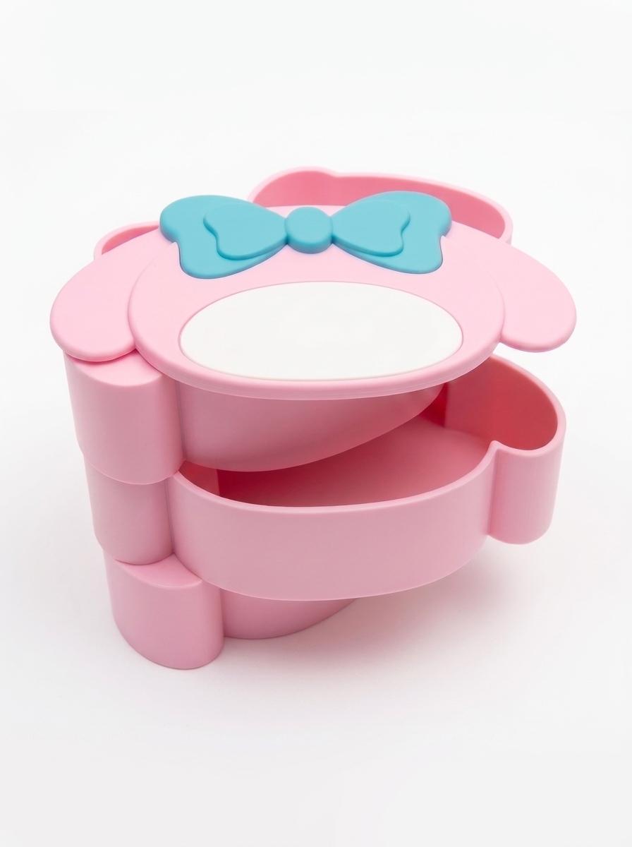 Rotating Desk Organizer (3 Tiers)  | Pink Coquette  Storage — photo 1 of 4