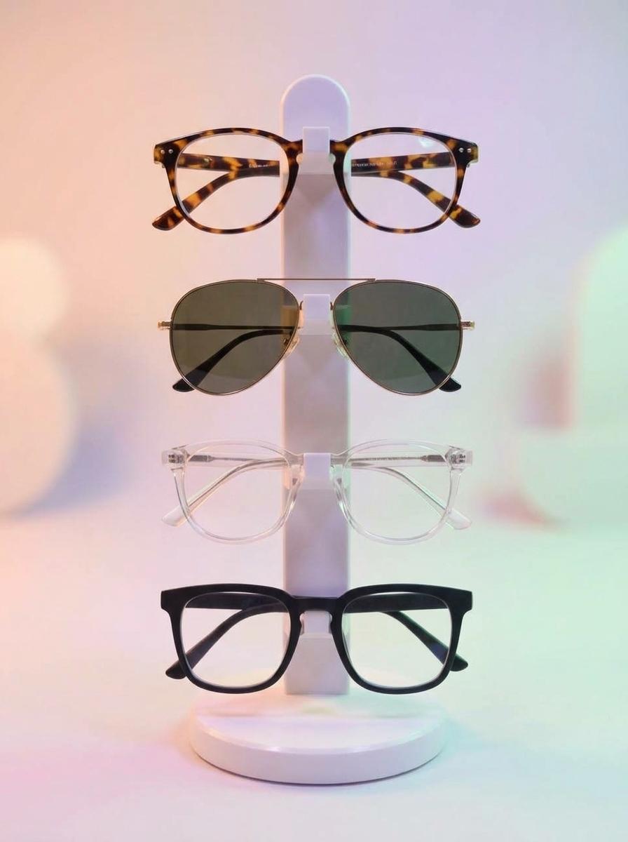 Sunglasses Organizer Stand 4-Tier Eyewear Display — photo 3 of 4