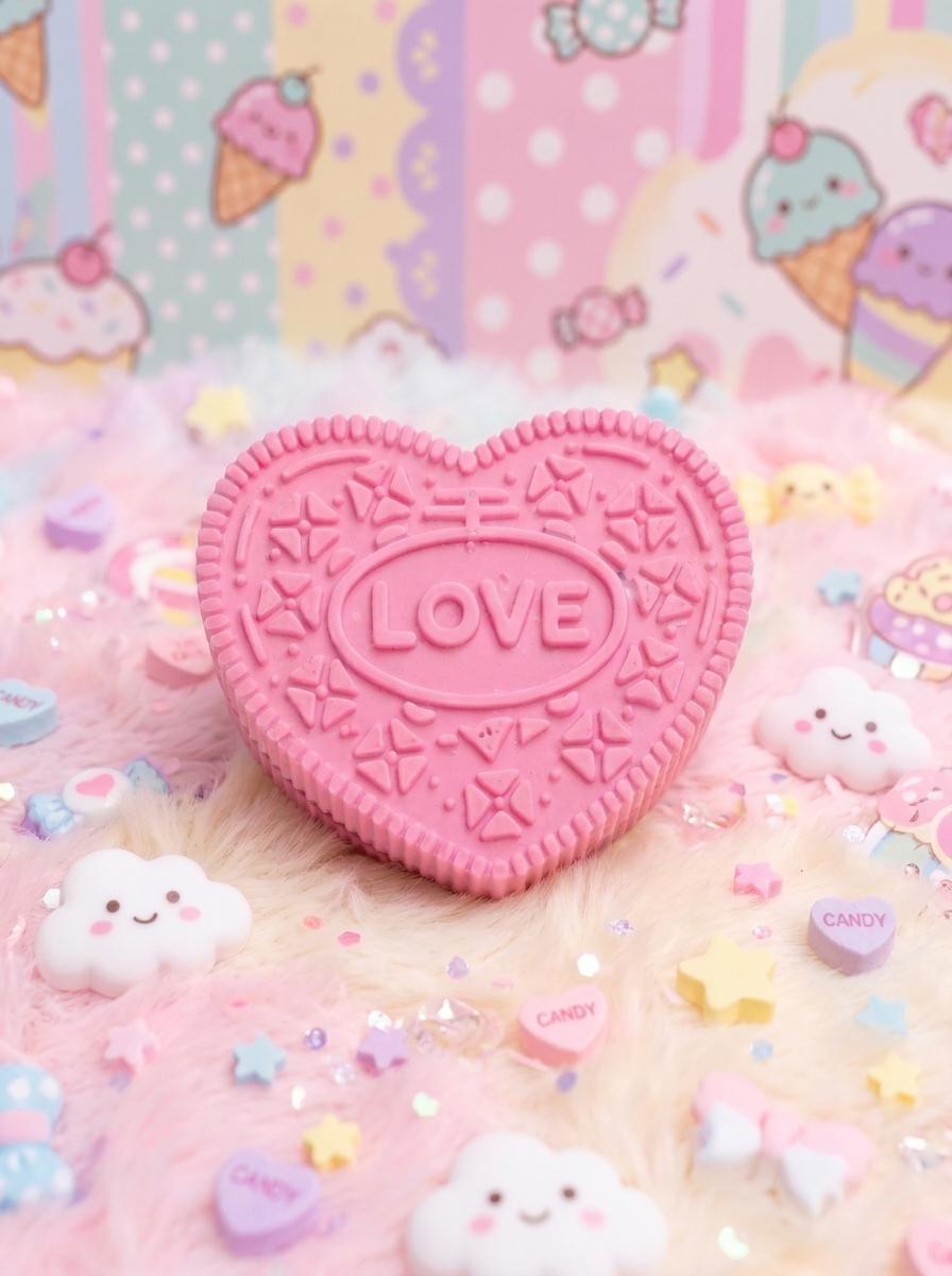 Pink Heart Cookie - Fidget Clicker — photo 4 of 4
