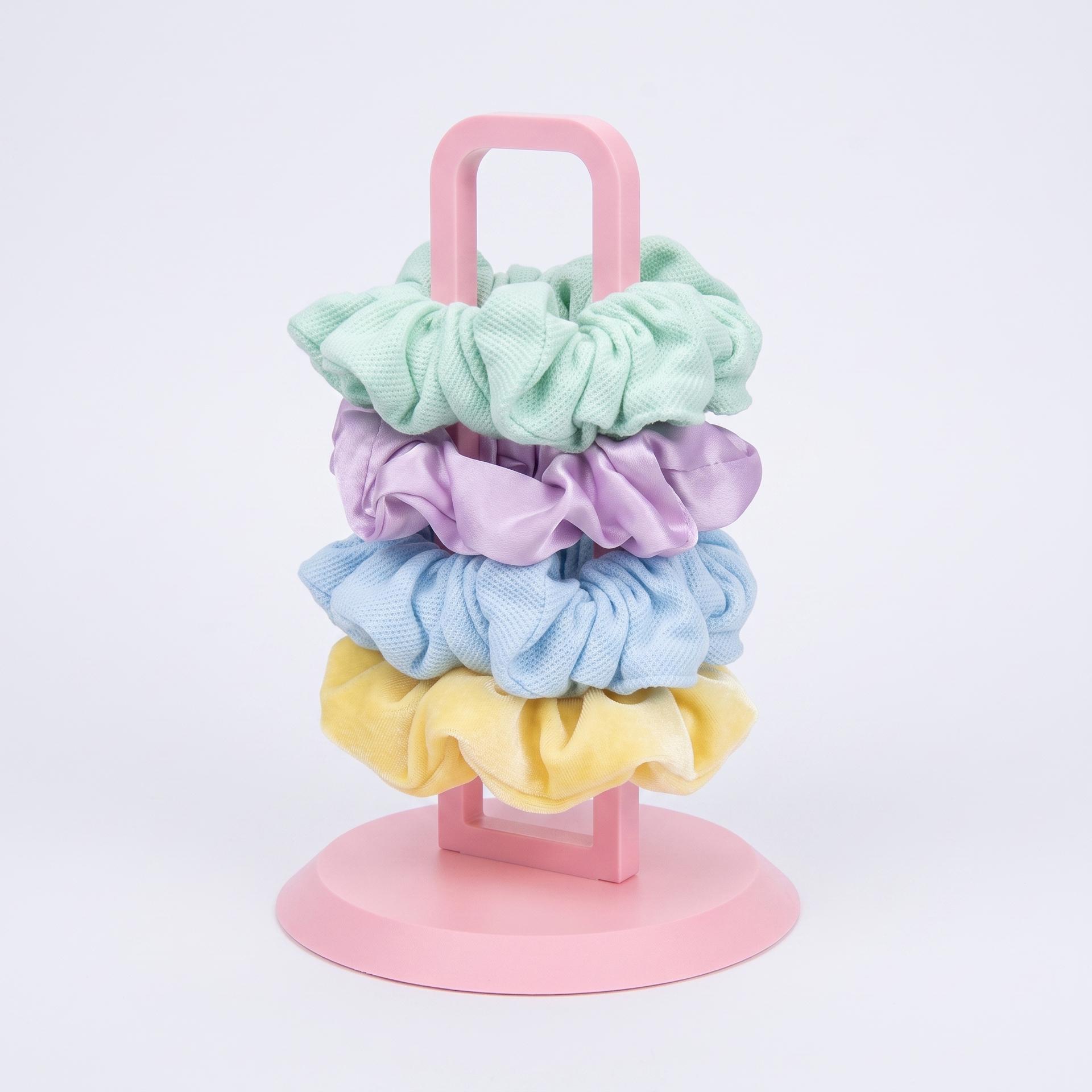 2-in-1 Hair Clip & Scrunchie Tower Vanity Organizer Stand