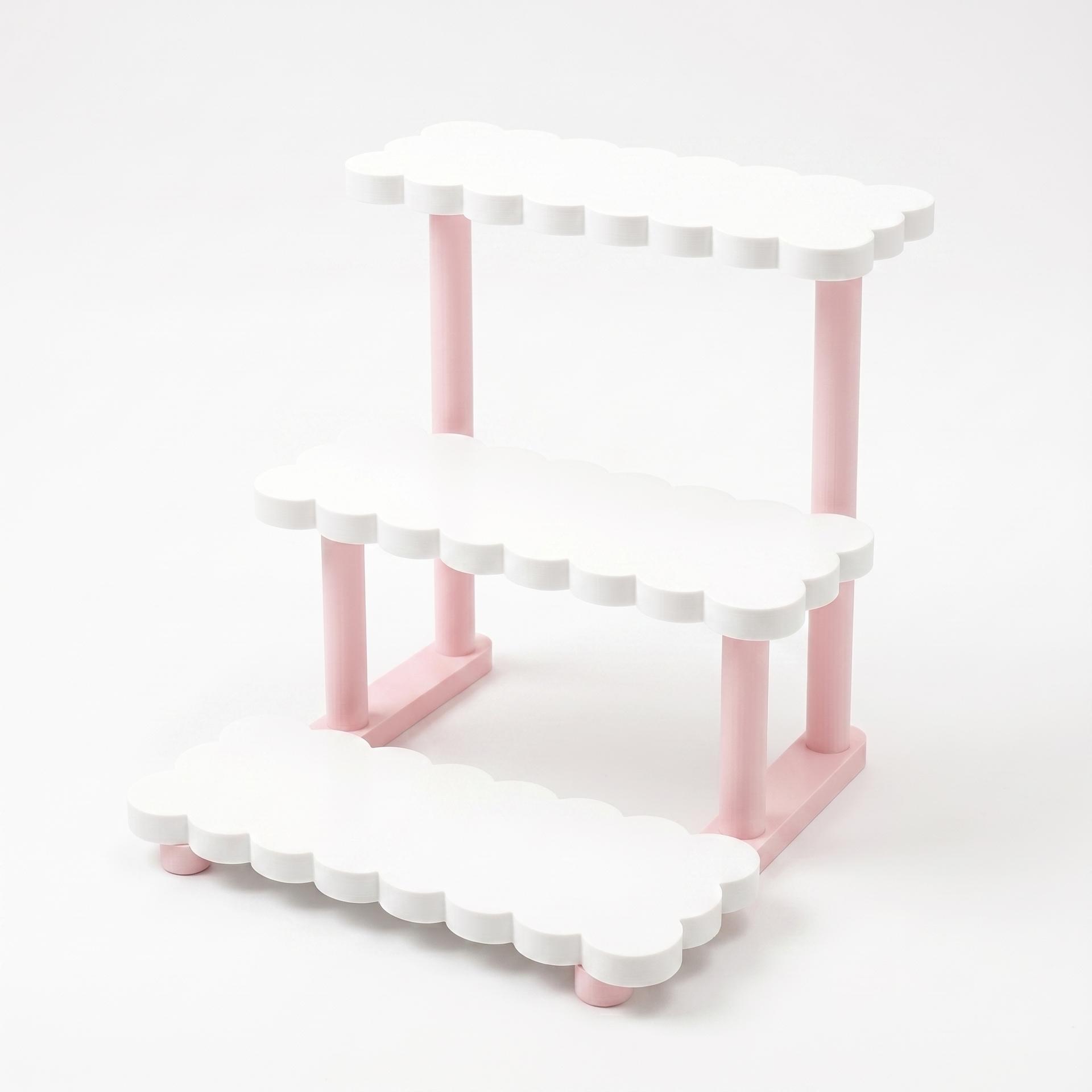 Cloud Desk Shelf, 2-Tier / 3-Tier
