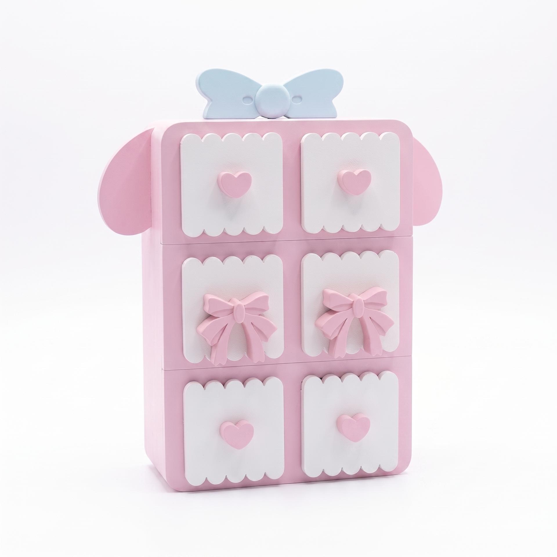 Stackable Desk Organizer Coquette Drawers & Vanity Storage